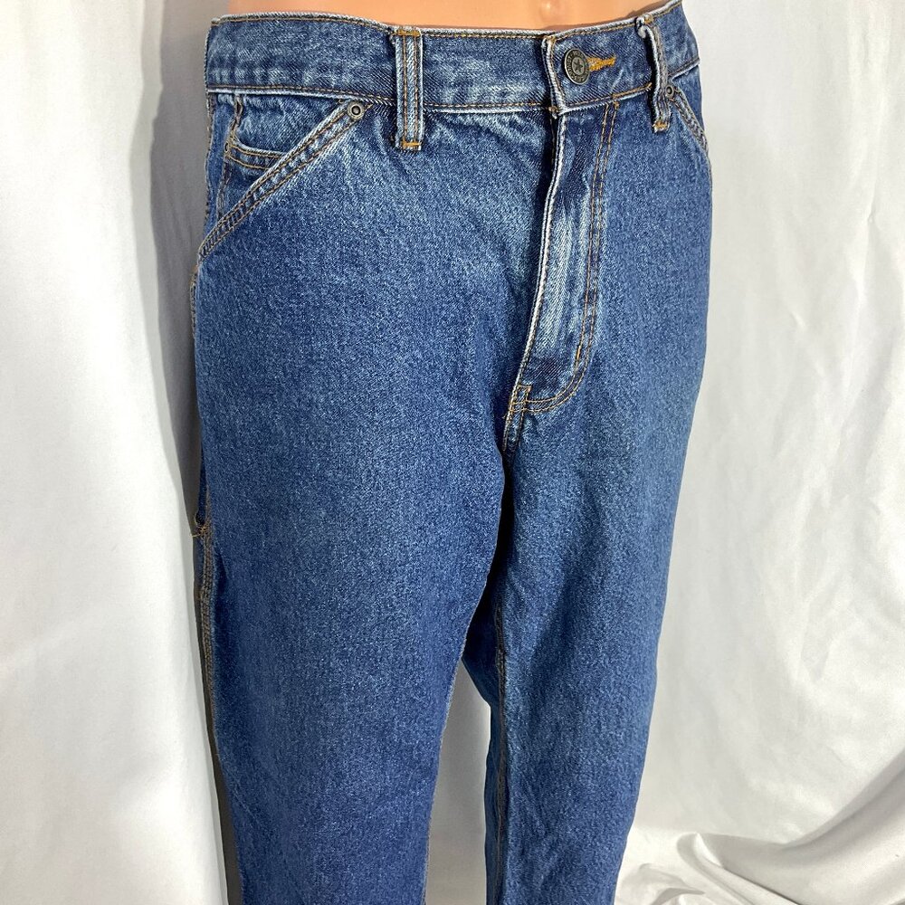 C.E. Schmidt Workwear 38x30 (38x29) Carpenter Jeans Medium Wash Mens Denim